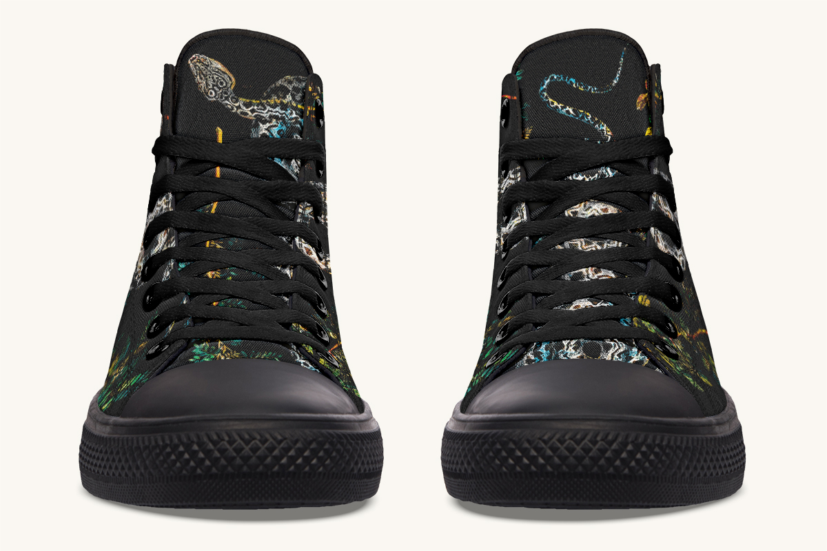 Serpentin Bloom Hightops - Jaded Lament