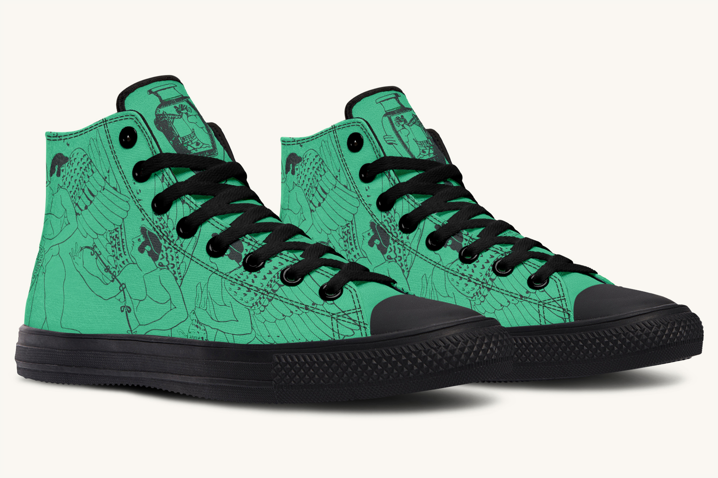Love Gods in Flight Hightops - Jaded Lament