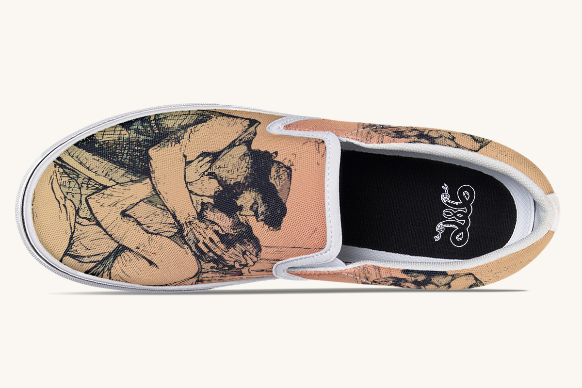 Home But Bot Whole Slip On Shoes - Jaded Lament