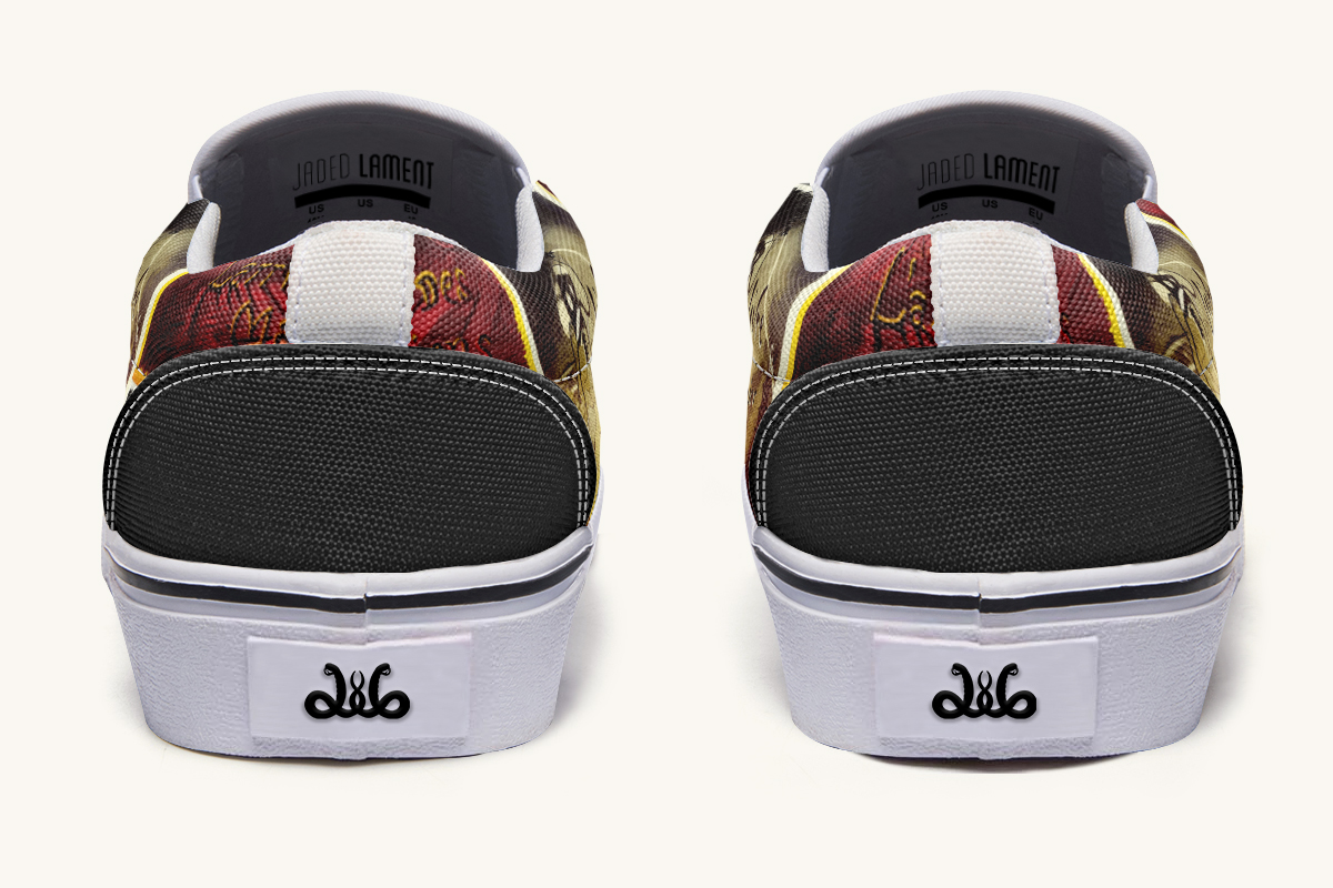 The Burnt Marvels Slip On Shoes - Jaded Lament