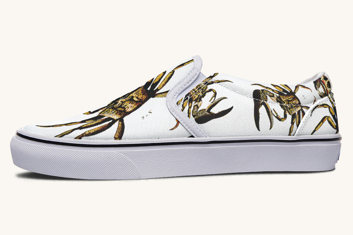 Crawl The Sea Of Stars Slip On Shoes - Jaded Lament