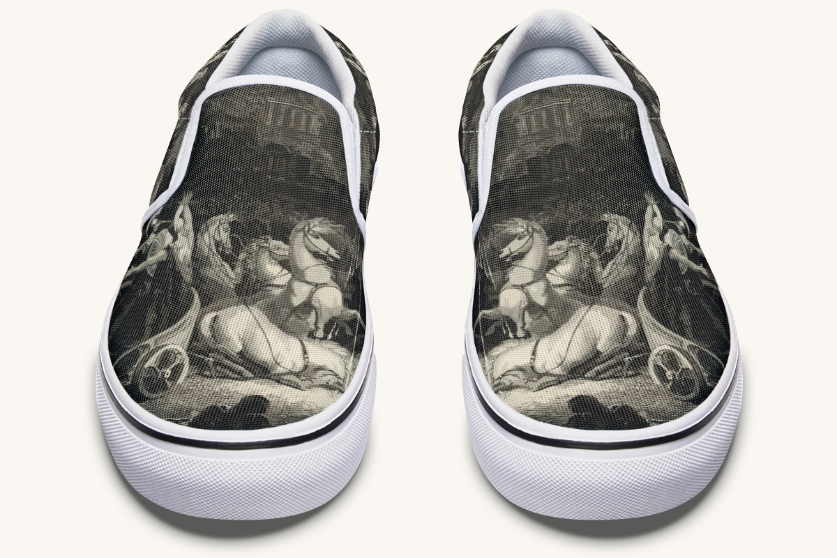 Night Ritual Slip On Shoes - Jaded Lament