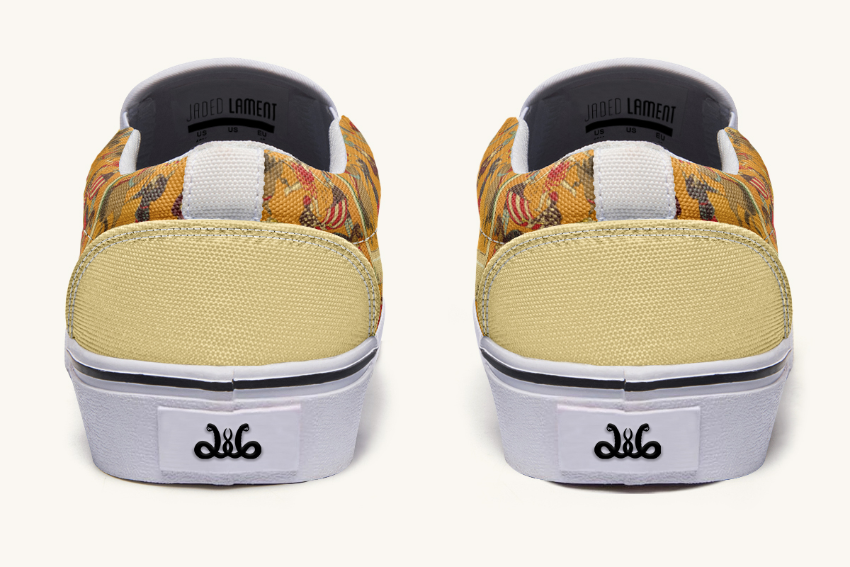 Mischief Parade Slip On Shoes - Jaded Lament