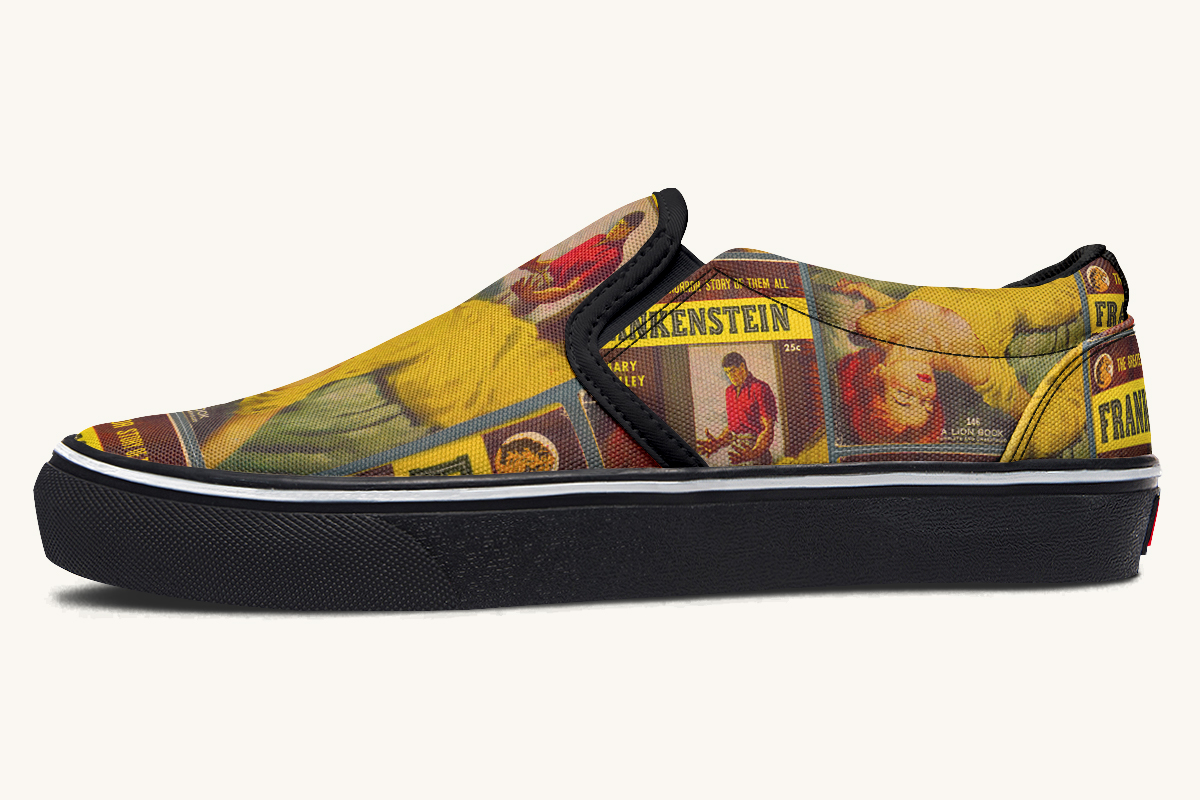 Bride of Lightning Slip On Shoes - Jaded Lament