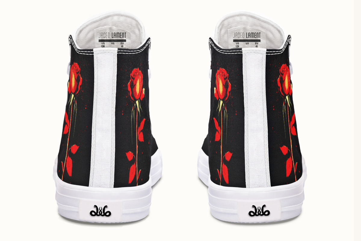 Bleeding Rose Hightops - Jaded Lament
