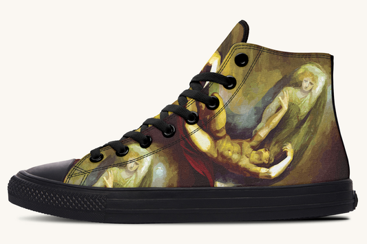 Achilles Weeps for Patroclus Hightops - Jaded Lament