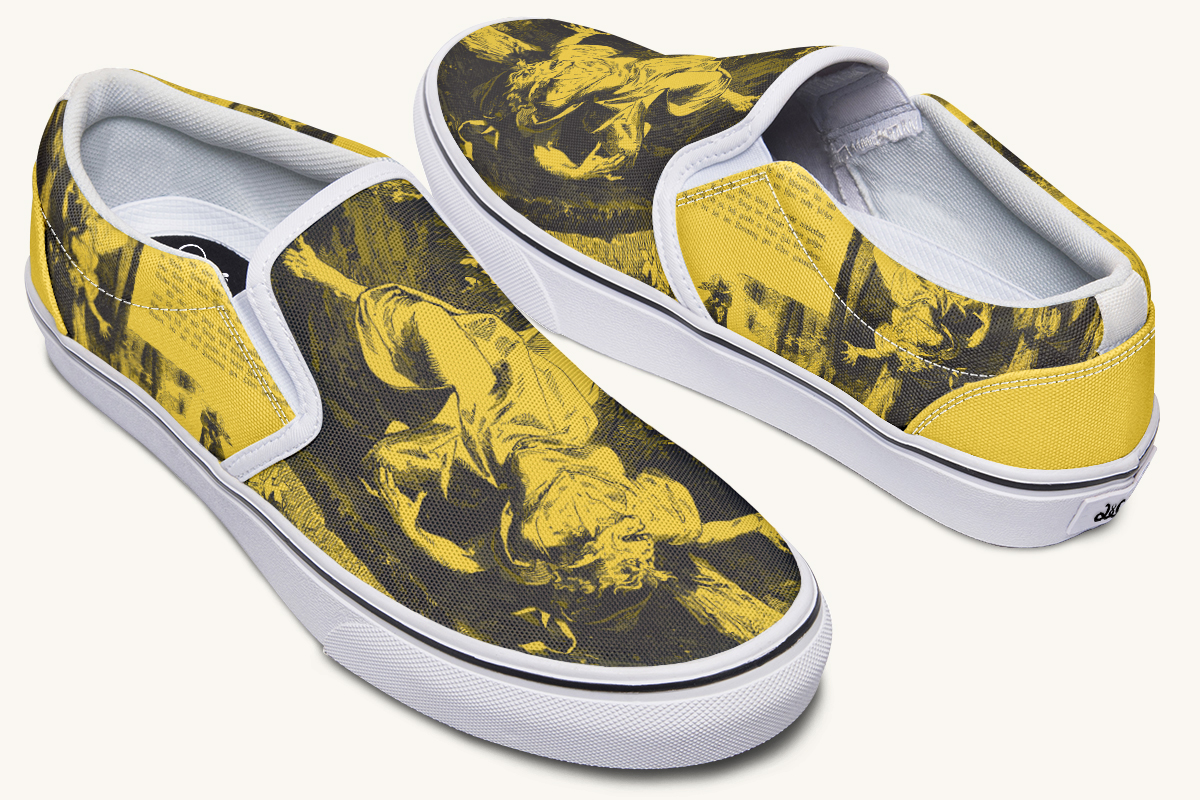 His Brothers Keeper Slip On Shoes - Jaded Lament