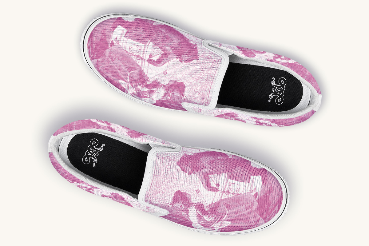 The Bear Shall Be Thy Choice Slip On Shoes - Jaded Lament