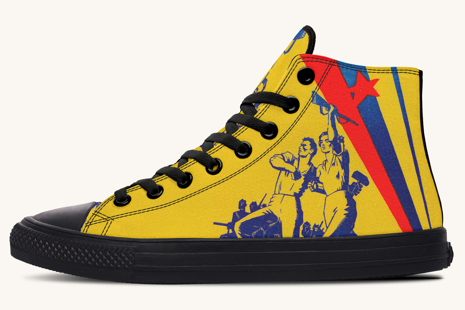 From the Ground We Rise Hightops