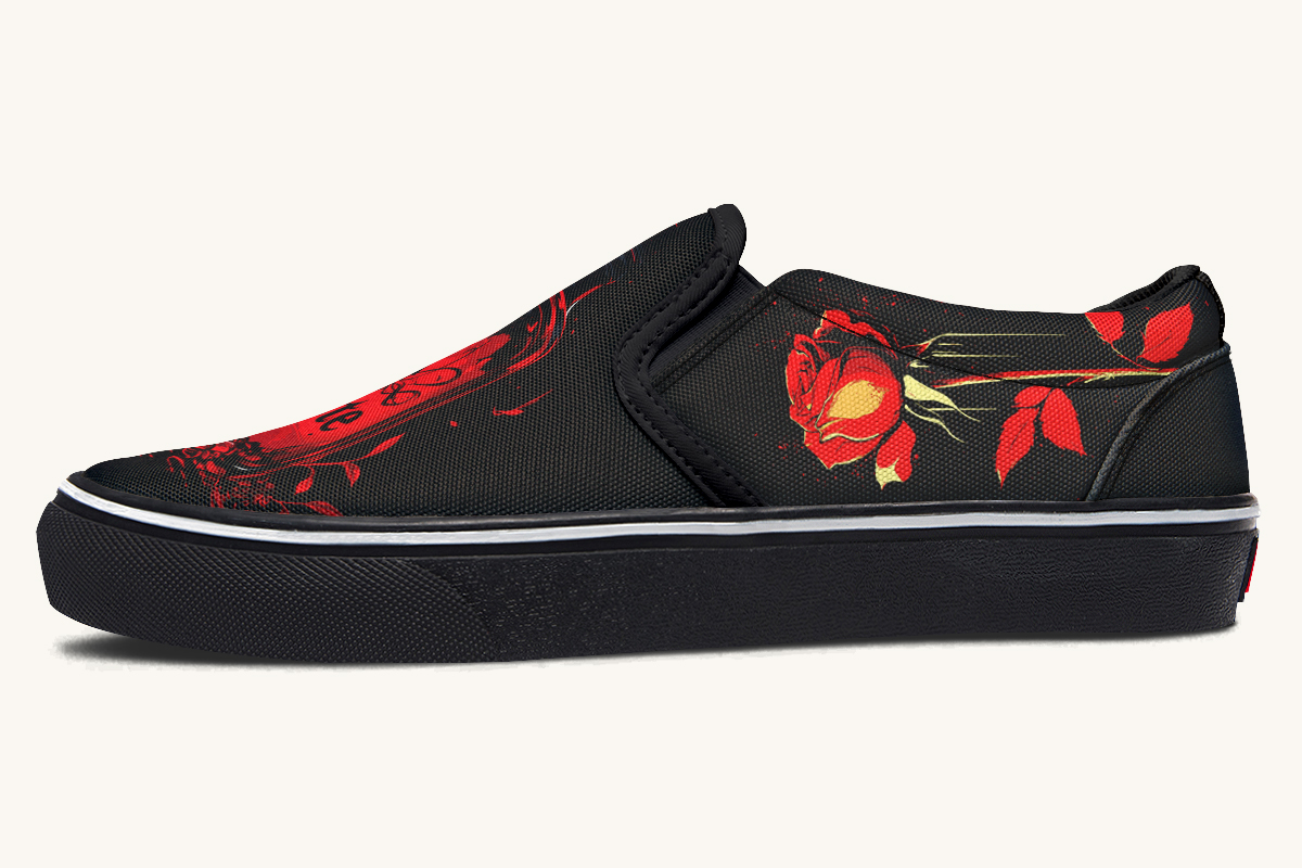 Romeos Fate Slip On Shoes - Jaded Lament