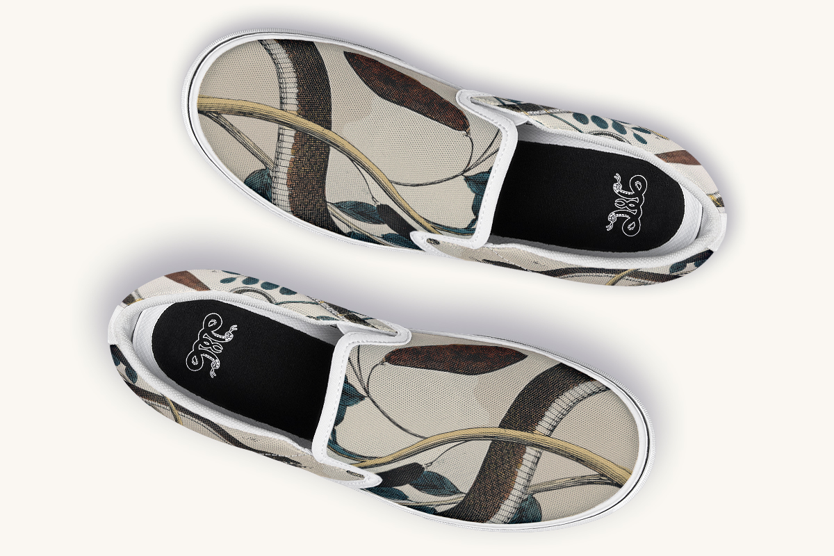 Canopy Of Life Slip On Shoes - Jaded Lament