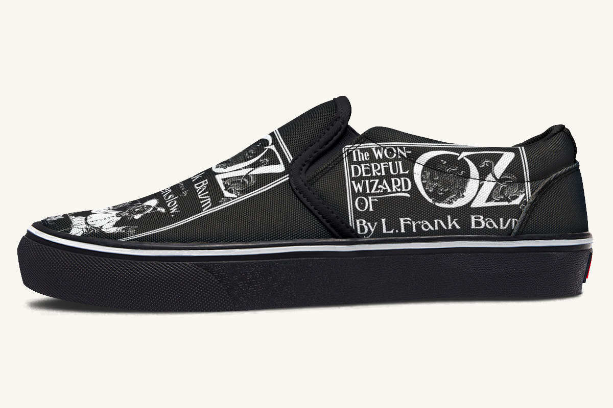 Wizard Of Oz Cover Slip On Shoes - Jaded Lament