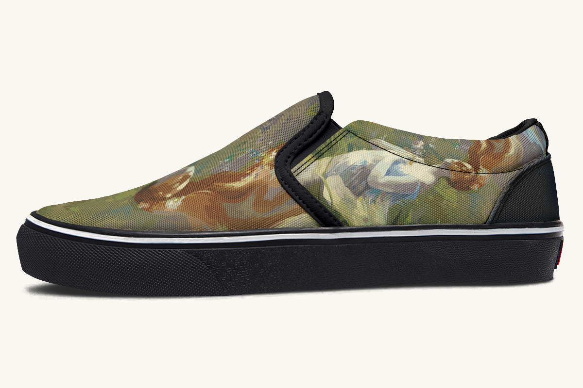 Ophelia In The River Slip On Shoes - Jaded Lament