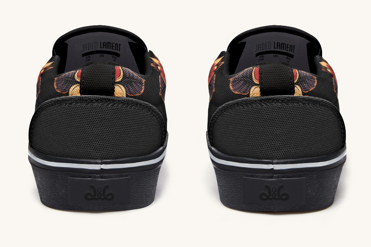 Deathmoth Slip On Shoes - Jaded Lament