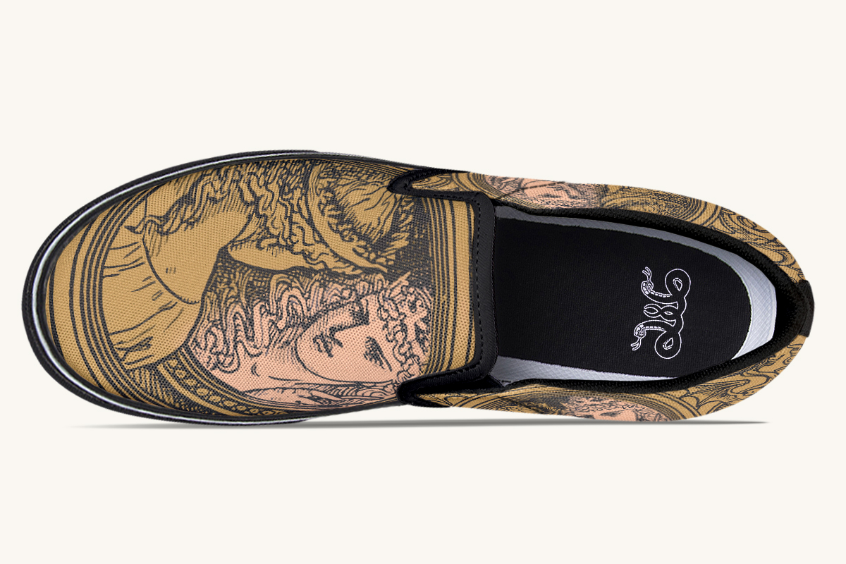 Reflections On Envy Slip On Shoes - Jaded Lament