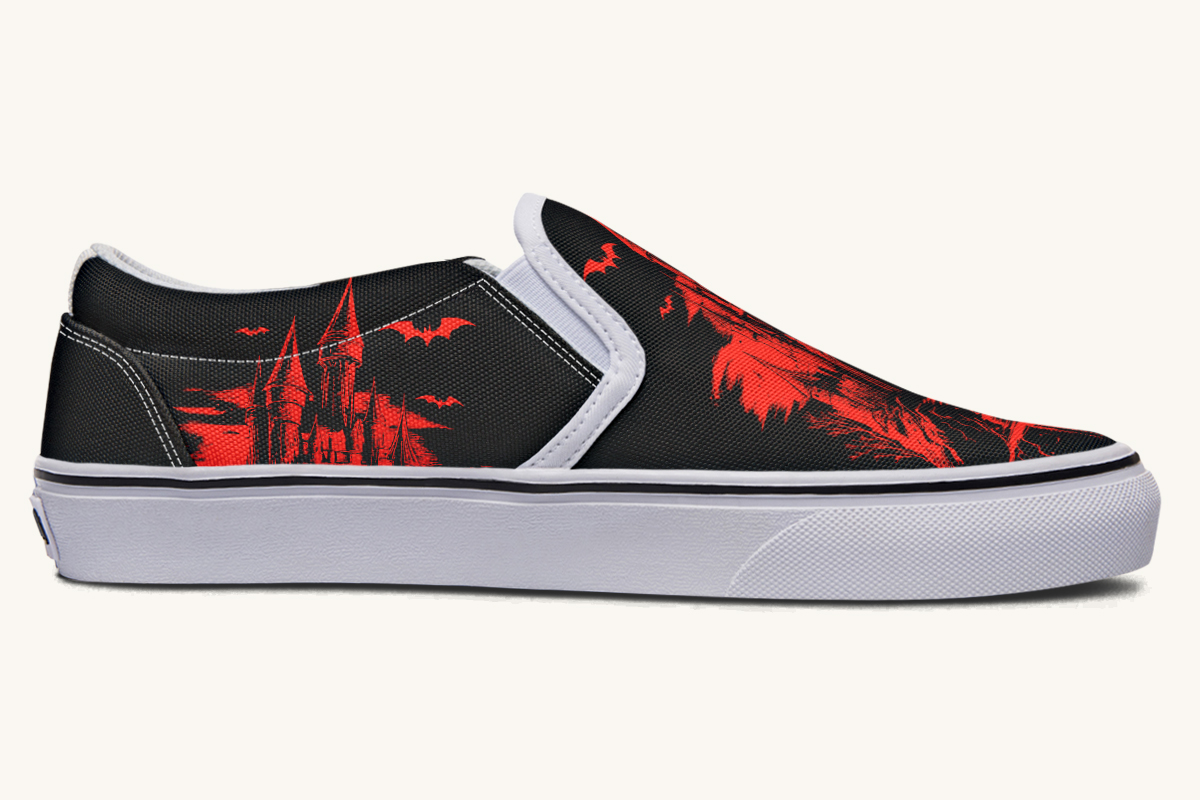 Draculas Castle Slip On Shoes - Jaded Lament