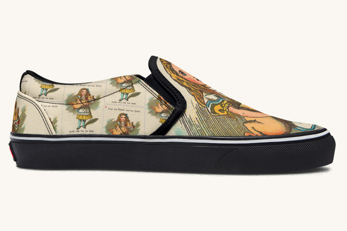 Cradle The Pig Slip On Shoes - Jaded Lament