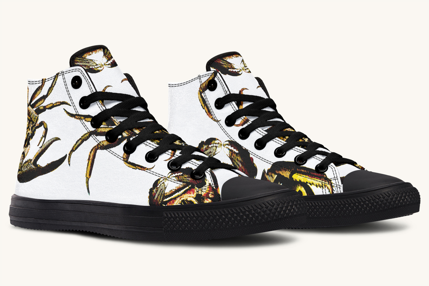 Crawl the Sea of Stars White Hightops - Jaded Lament