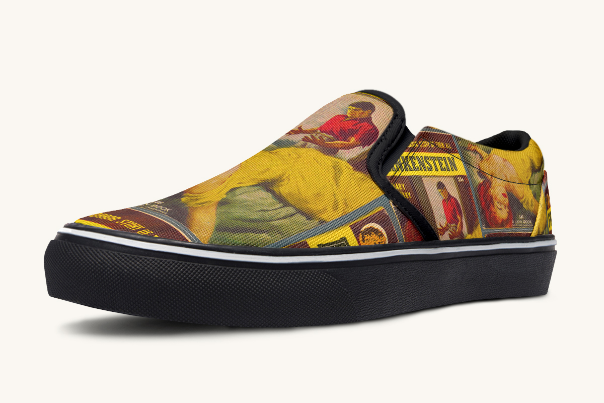 Bride of Lightning Slip On Shoes - Jaded Lament