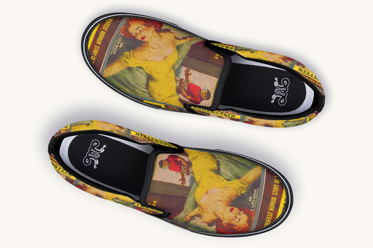 Bride of Lightning Slip On Shoes - Jaded Lament