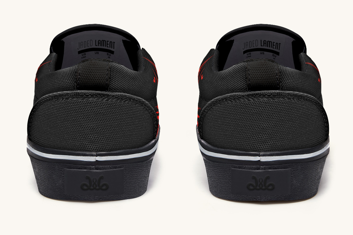 Draculas Castle Slip On Shoes - Jaded Lament