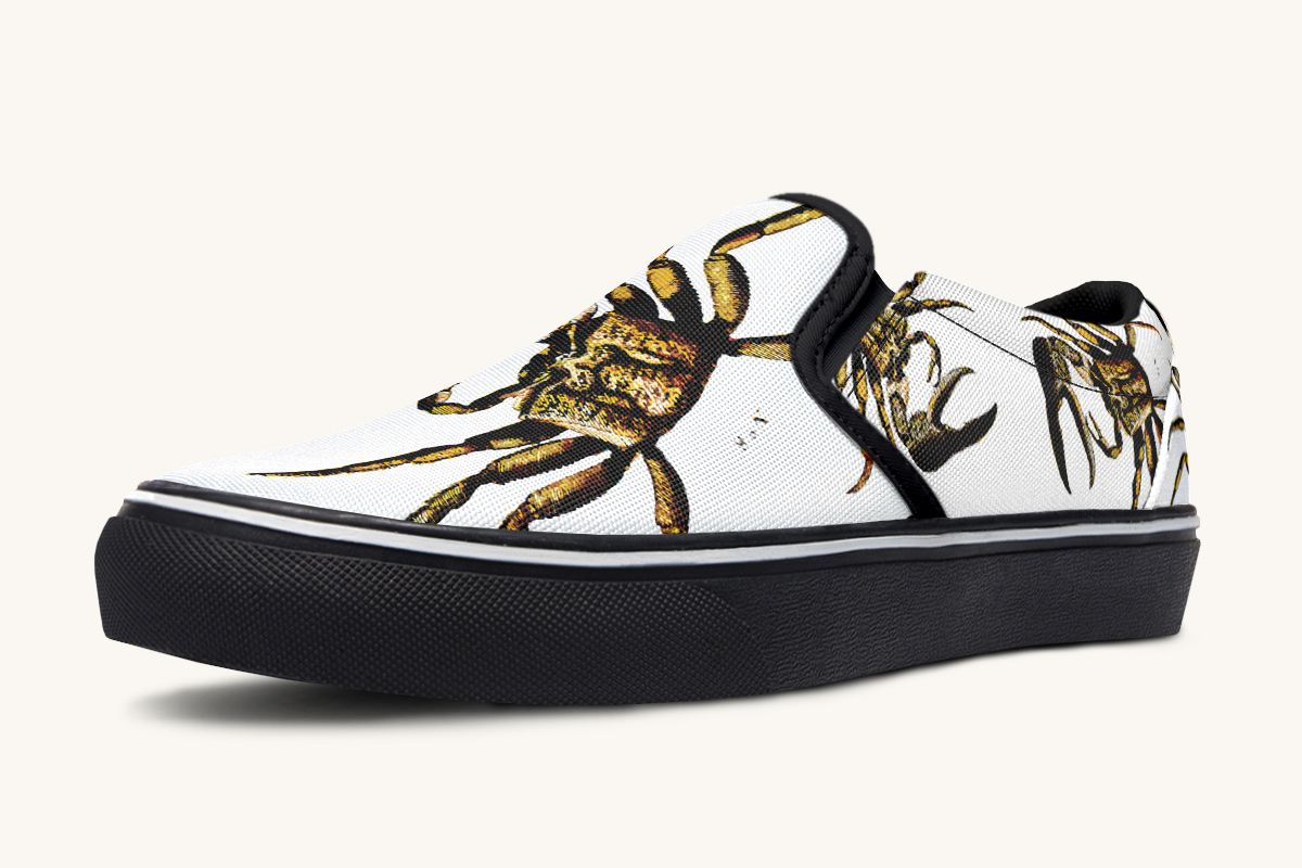 Crawl The Sea Of Stars Slip On Shoes - Jaded Lament