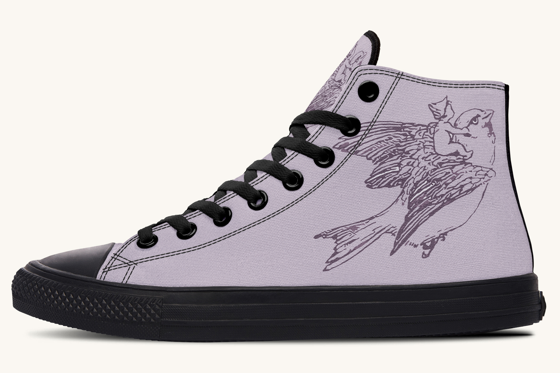 Feather And Cloud Hightops