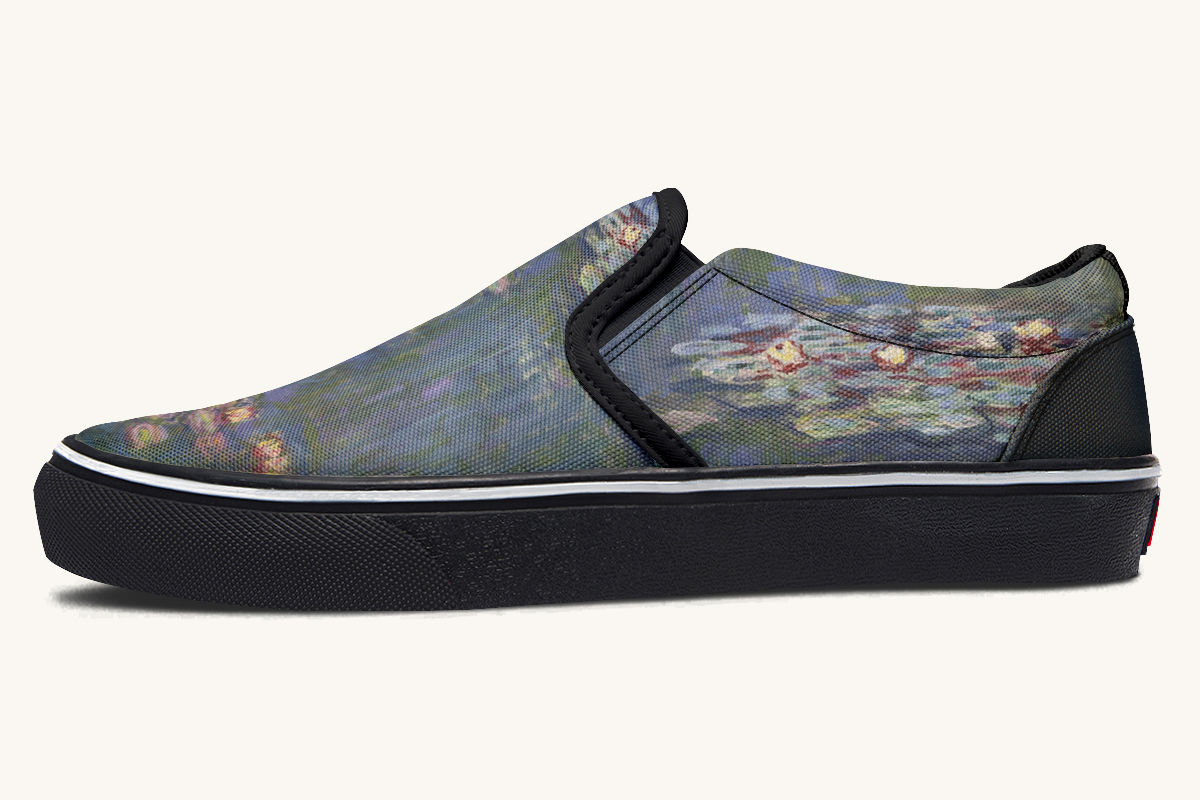 Stillness In Bloom Slip On Shoes - Jaded Lament