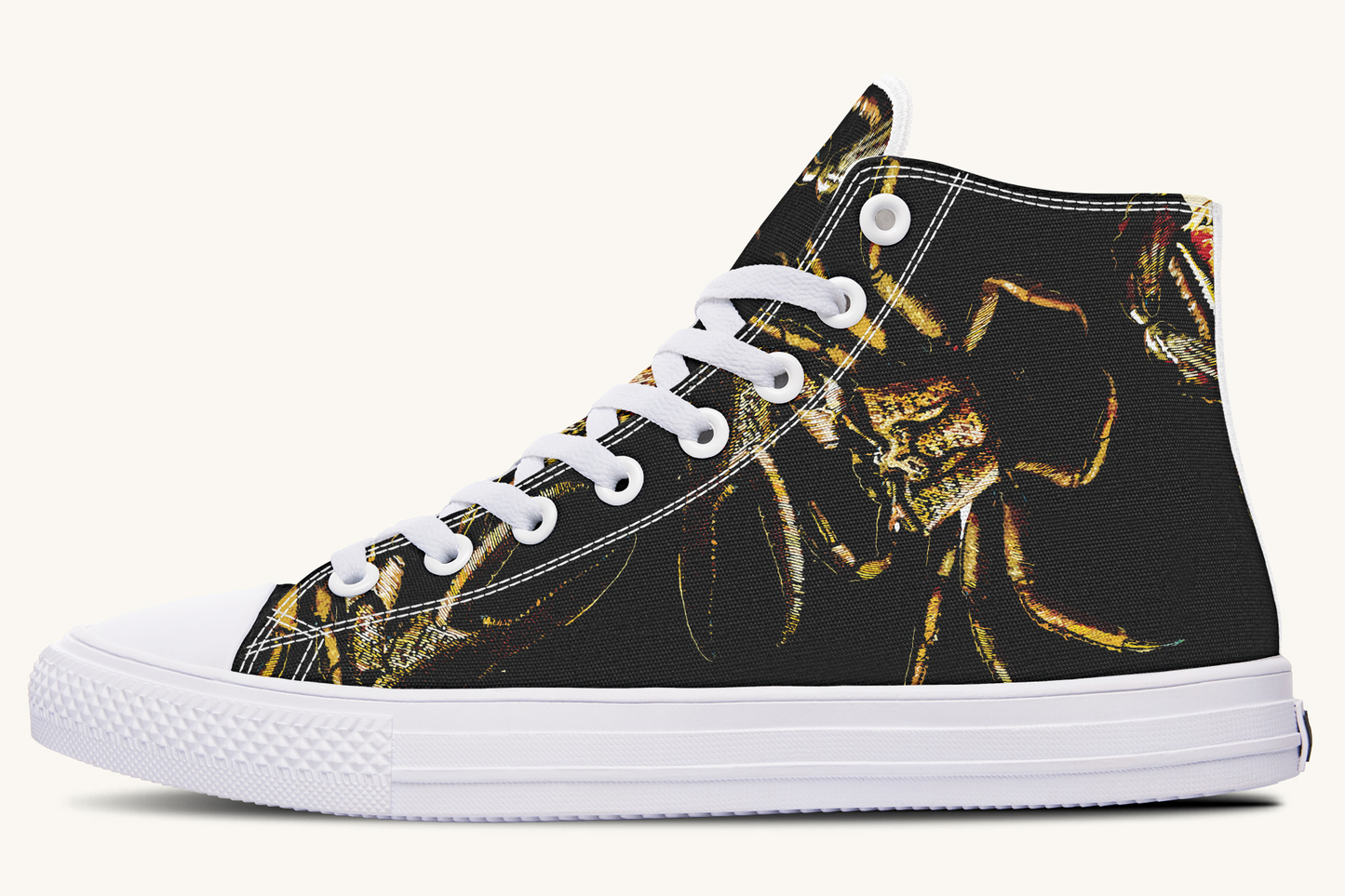 Crawl The Sea of Stars Black Hightops - Jaded Lament