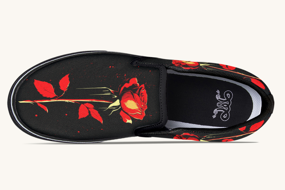 Romeos Fate Slip On Shoes - Jaded Lament