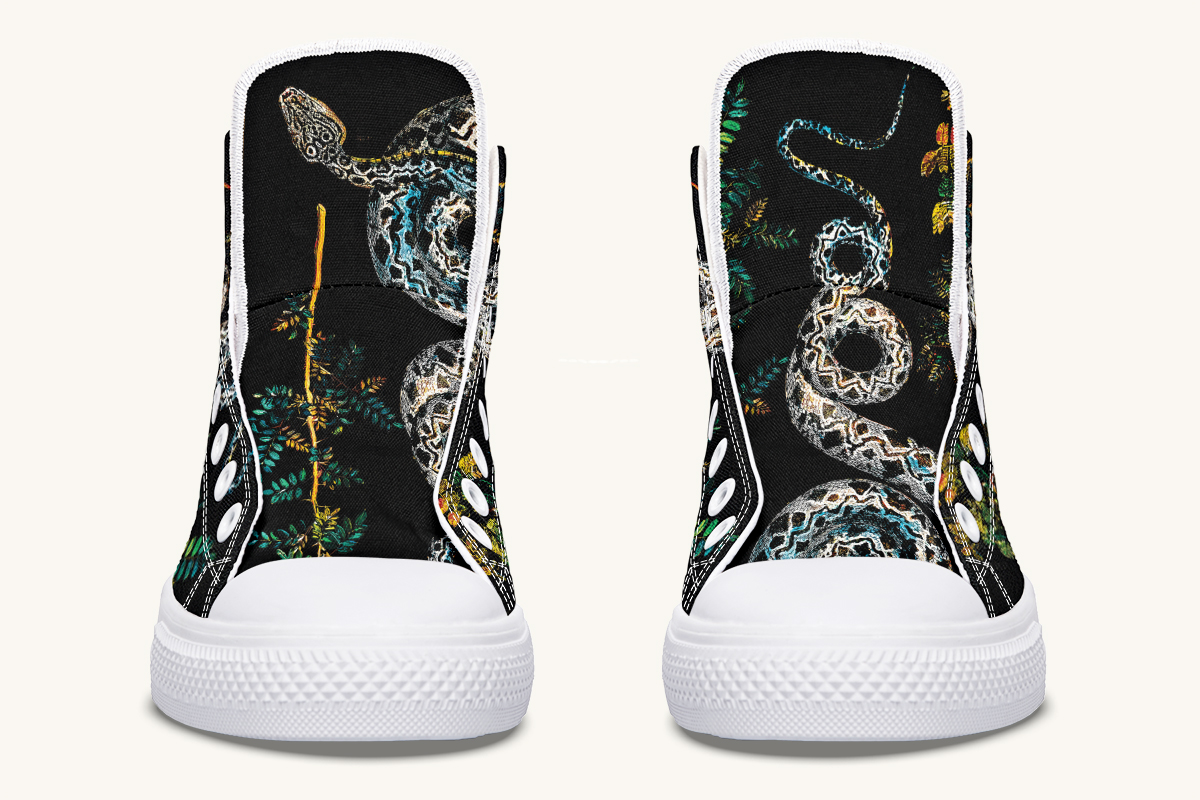 Serpentin Bloom Hightops - Jaded Lament