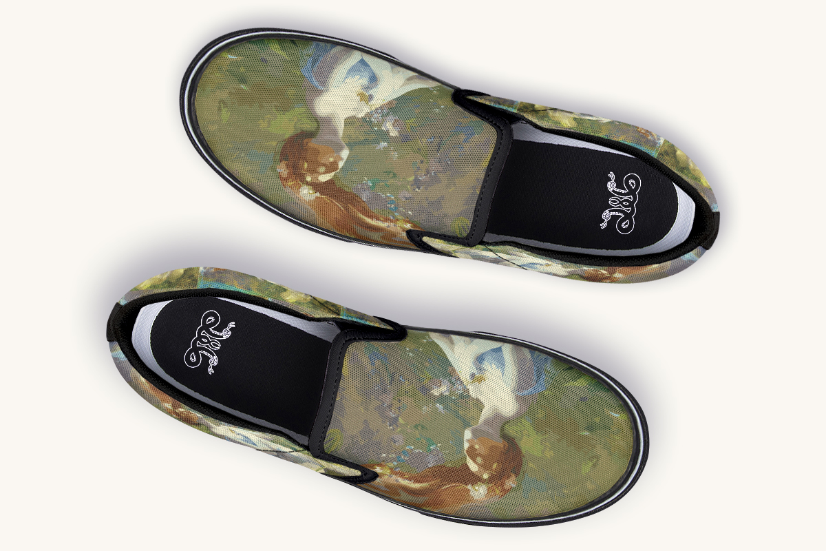 Ophelia In The River Slip On Shoes - Jaded Lament