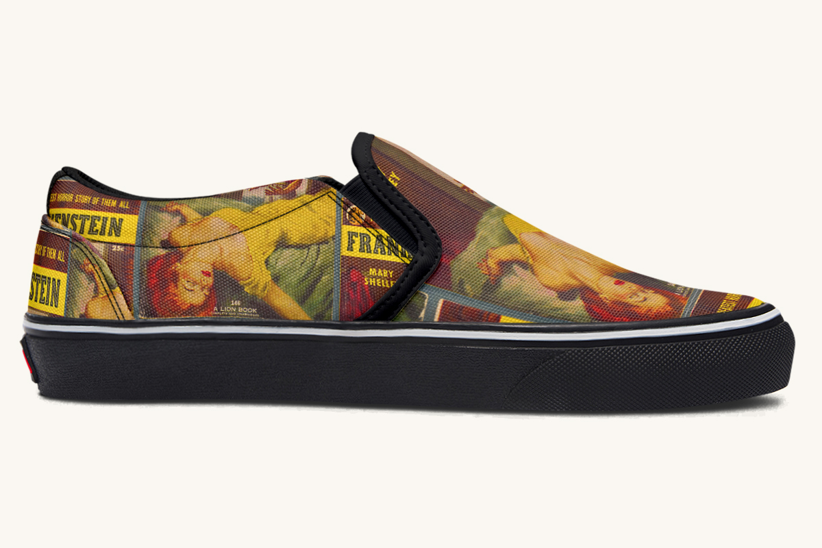 Bride of Lightning Slip On Shoes - Jaded Lament