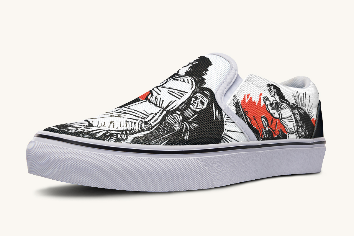What They Remember Slip On Shoes - Jaded Lament