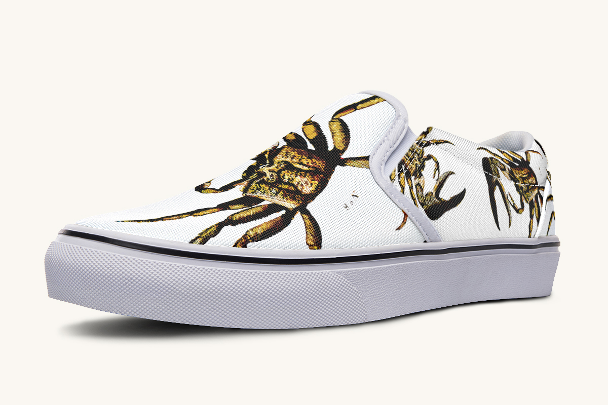 Crawl The Sea Of Stars Slip On Shoes - Jaded Lament