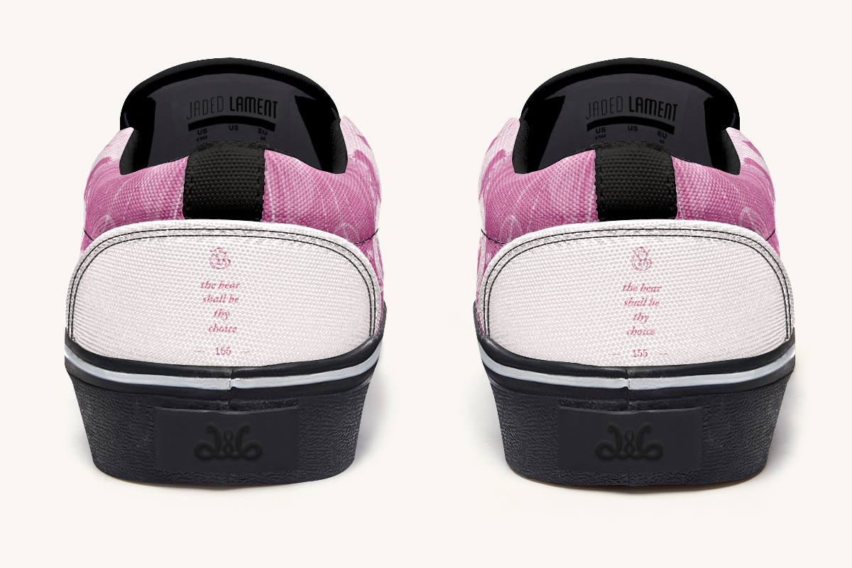 The Bear Shall Be Thy Choice Slip On Shoes - Jaded Lament