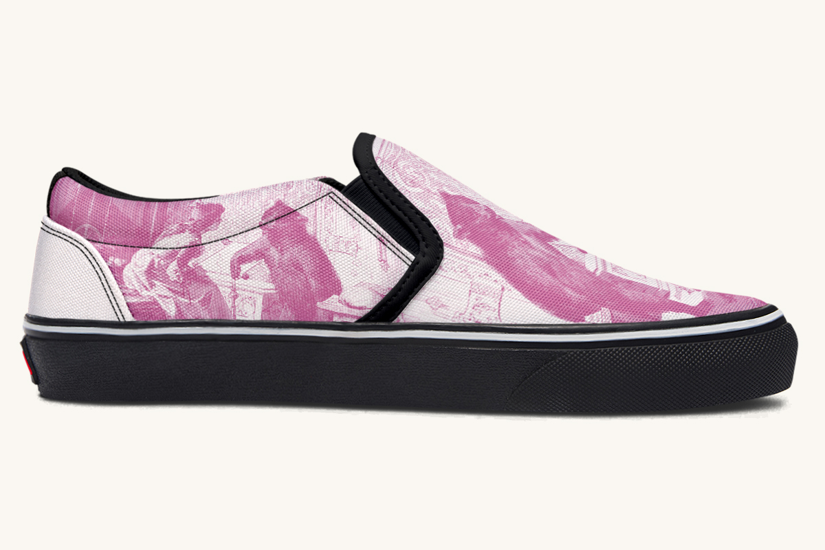 The Bear Shall Be Thy Choice Slip On Shoes - Jaded Lament