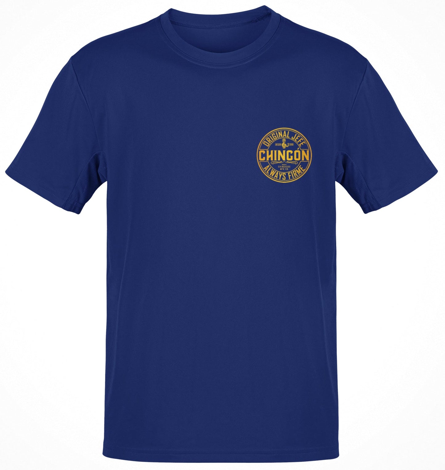 Deluxe Chingon Jefe Black & Gold  Cantina T-Shirt ( Front & Back Print )