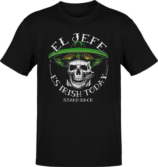 Premium El Jefe Is Irish Today OG St. Patrick's Day T-shirt