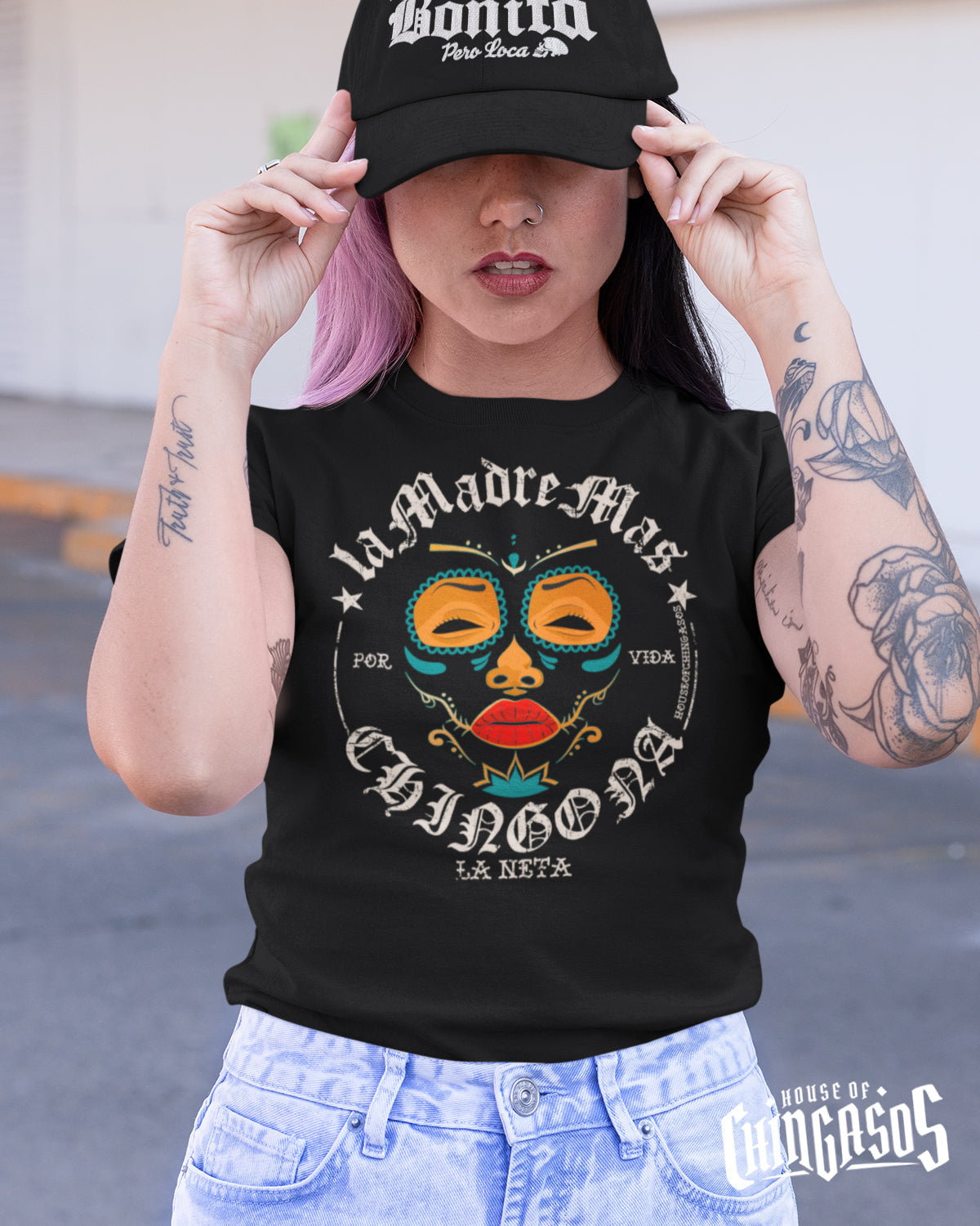 La  Madre Mas Chingona T-shirt