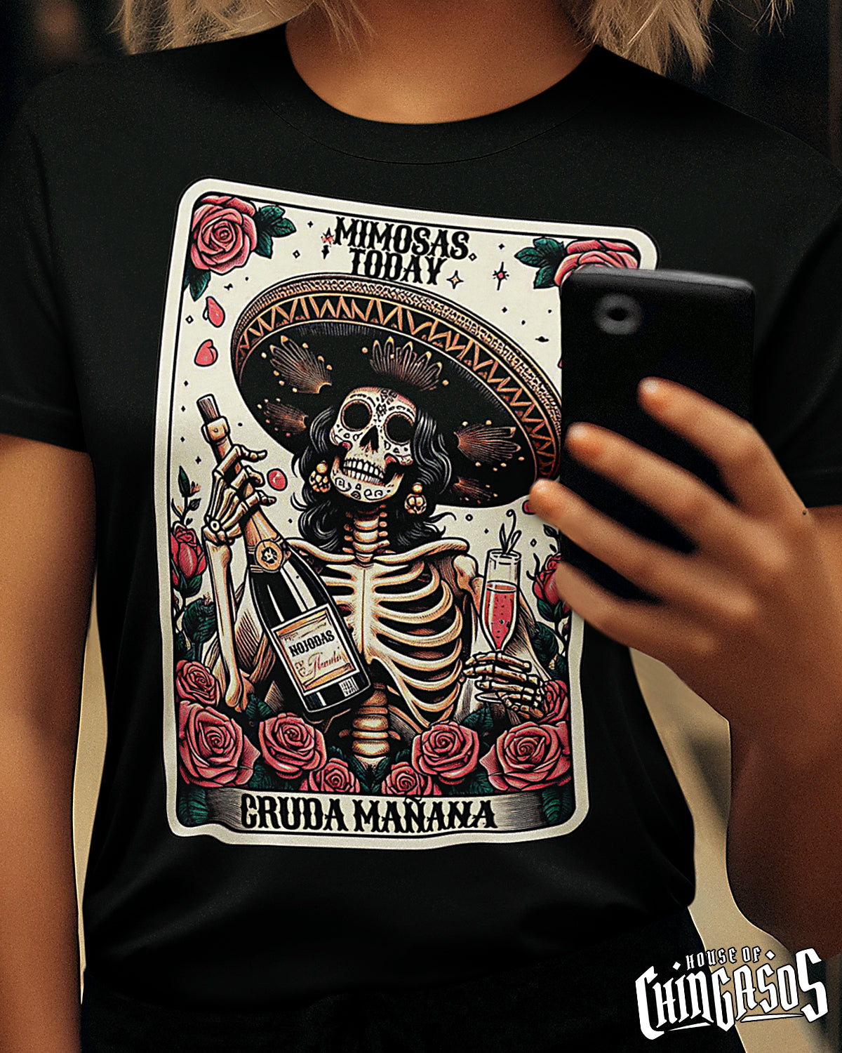 Mimosas Today Cruda Mañana Brunch T-Shirt