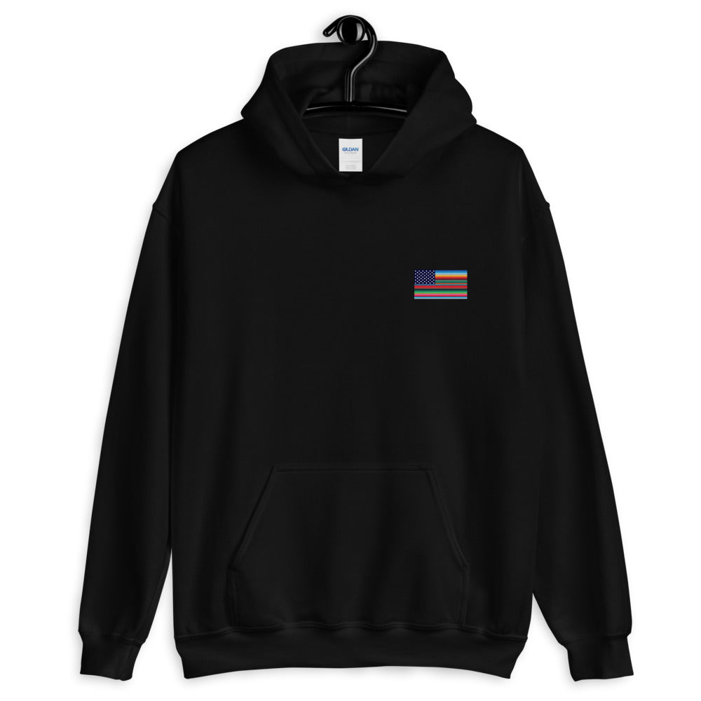 Unisex Cross-Cultura Orgullo Classic Hoodie (Front & Back Print)