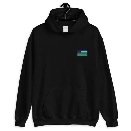 Unisex Cross-Cultura Orgullo Classic Hoodie (Front & Back Print)