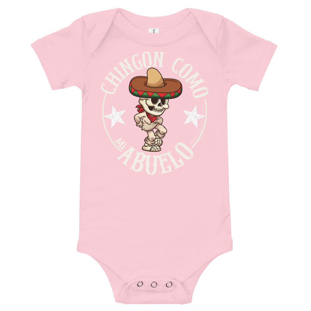 Chingon Como Mi Abuelo Baby Onesie