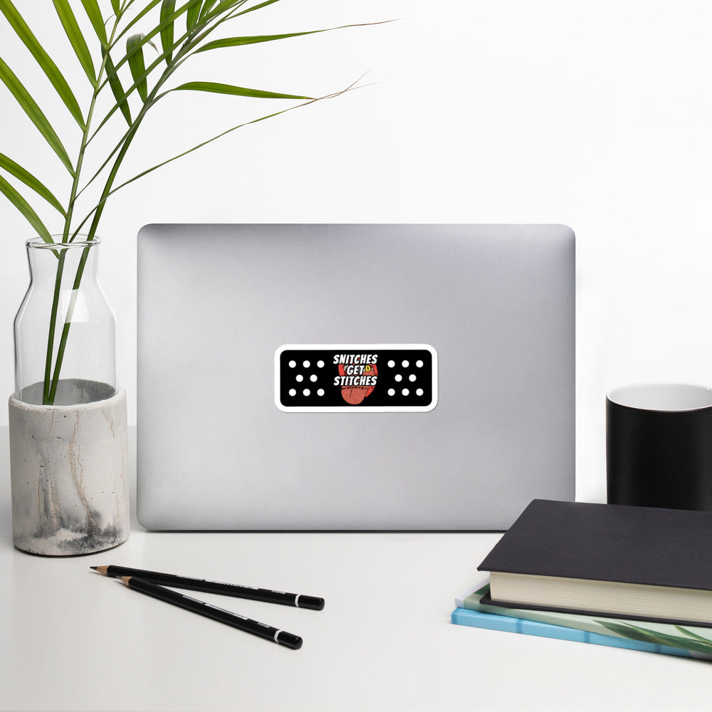 Snitches Get Stitches OG Sticker
