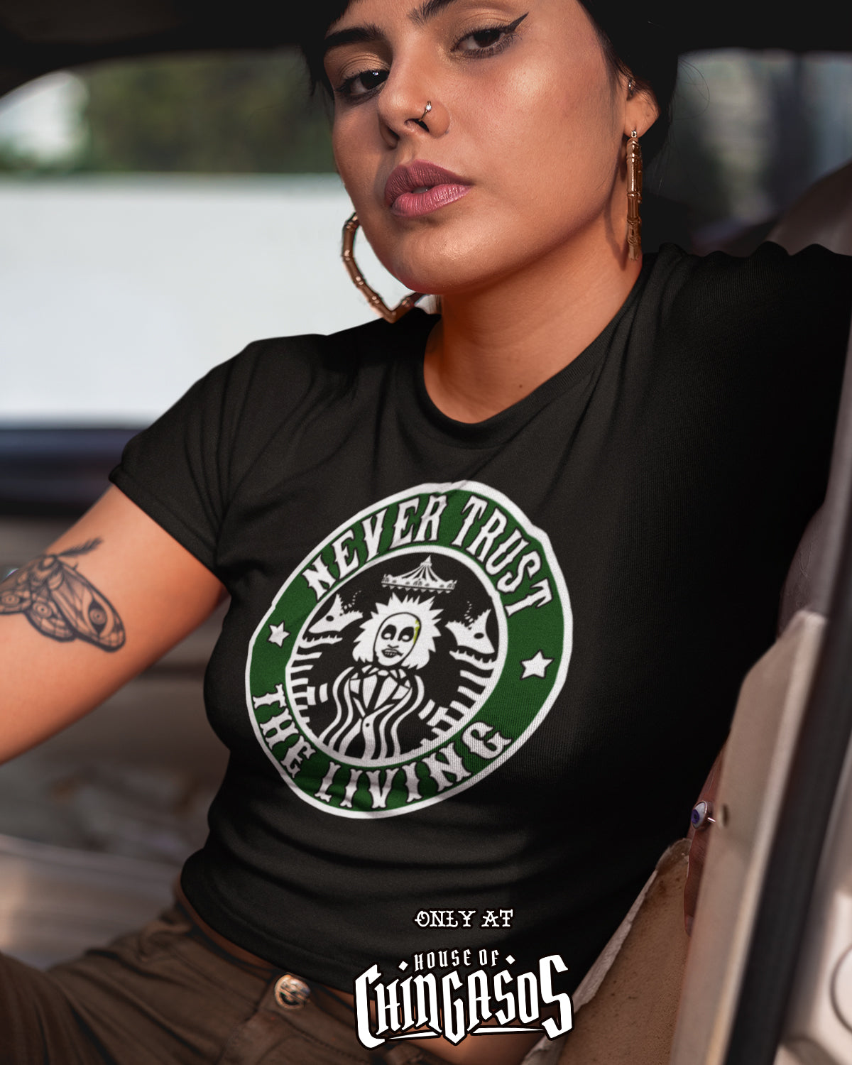 Premium Never Trust the Living Halloween T-shirt