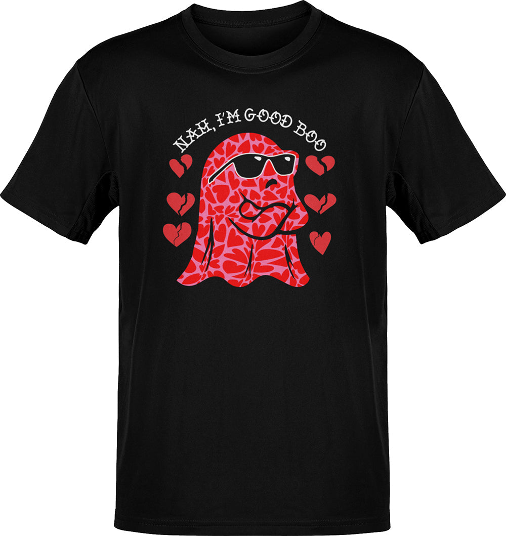 Premium Nah I'm Good Boo Valentine's Day T-shirt