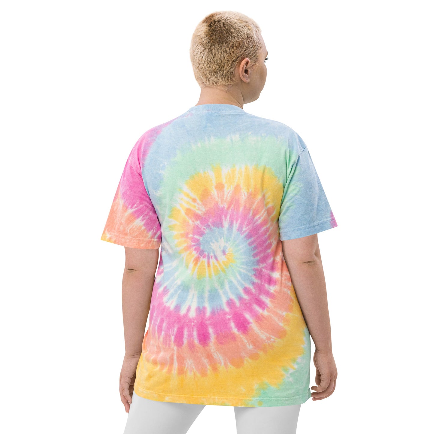 La Jefa Del Jefe Premium  tie-dye t-shirt
