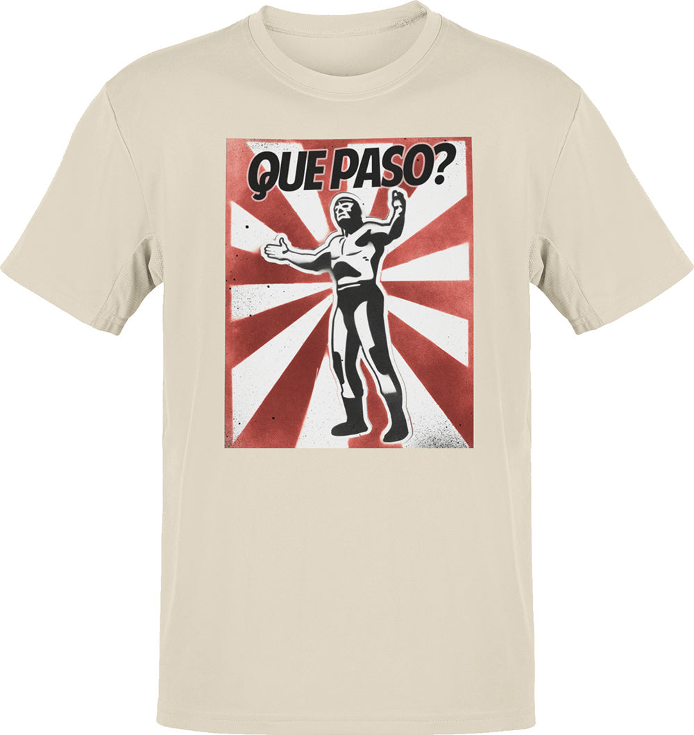 Deluxe Que Paso? Old School Luchador T-shirt