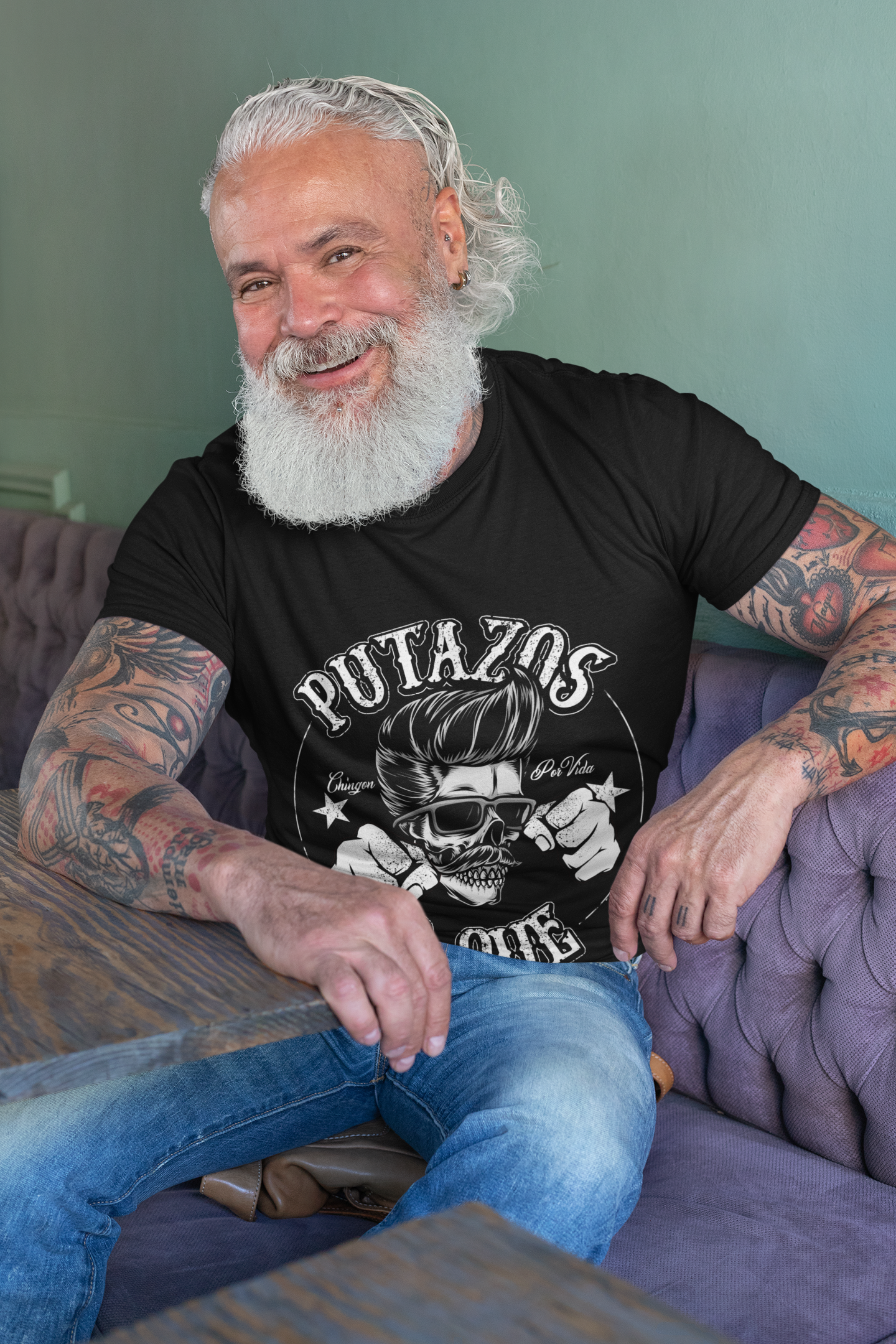 Putazos O Que Vintage Greaser T-Shirt